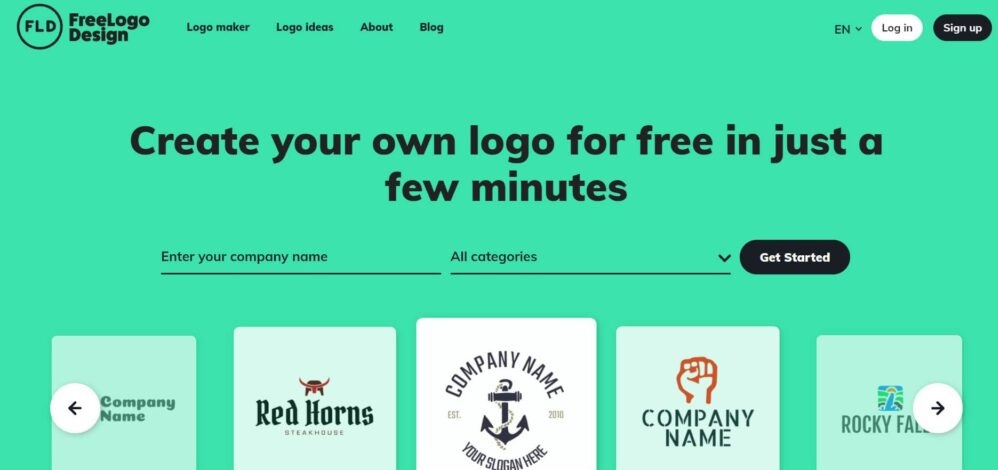سایت Free Logo Design